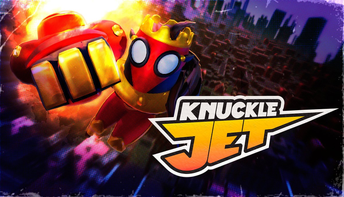 BOOM!  We are announcing our new game project today. Knuckle Jet!  It is set in the Teslagrad universe, and it is a platformer!

We had lot of great mechanics ideas that don't fit the main Teslagrad series. Knucklejet is the result!  
Wishlist us on Steam! store.steampowered.com/app/3199470/Kn