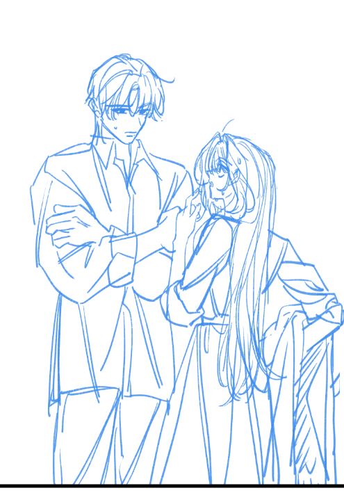 4주 동안 열심히 쉬고 다시 복귀했습니다.😄 그럼 앞으로도 잘 부탁드립니다! 이번 회차에서 가장 마음에 들었던 컷과 다음 회차에 나올 컷들 몇 개 올려봐요 .💐