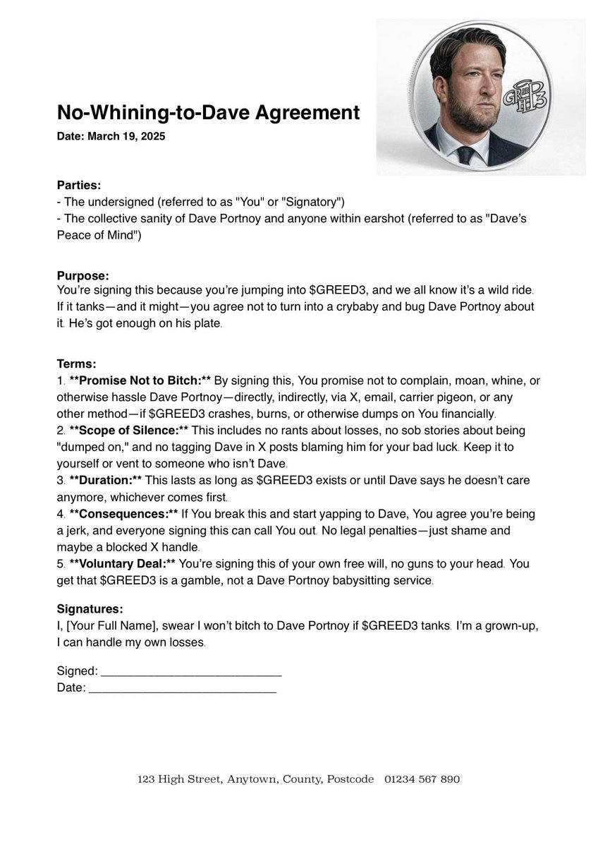 PickleGambling's tweet image. You Will win!
We Will win!
This time we all win!
Here are the rules signed by #greed3 holders
No crying in the casino!
@stoolpresidente