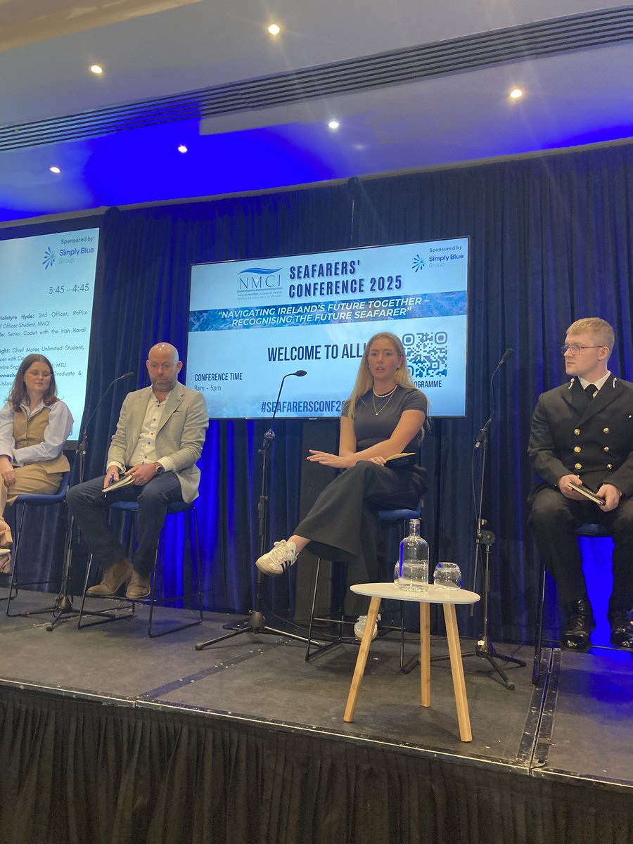 Session #4 #seafarersconf2025 Our Masters <500,Chief Mate Masters, marine engineers and cadets passionately discussing how we can promote maritime careers, mentorship and the use of social media