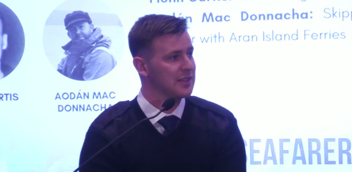 "I've had Christmas in Antarctica watching penguins. Who else has a career like that in college? I love that no two days are the same"- Fionn Curtis, Marine Engineering Student #NMCI #SeafarersConf2025 #MaritimeCareers