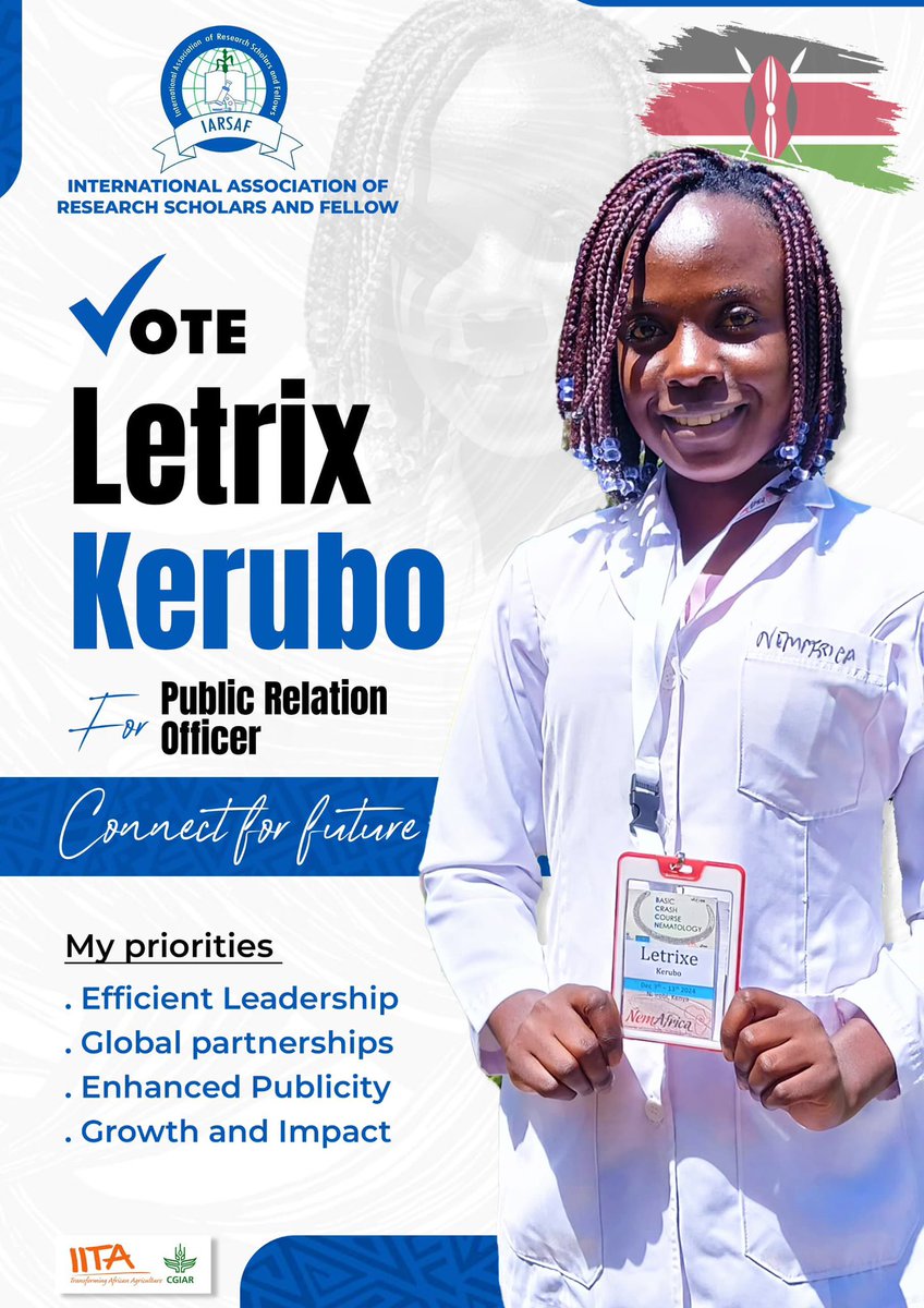 NemAfrica (@nemafrica) on Twitter photo We are proud to celebrate our very own <a href="/EmilyAnyango9/">Emily Anyango</a> , <a href="/DalmusMwangi/">mwangi dalmus</a> , & <a href="/letrixe42532/">Letty Kerubo</a> for their success in the <a href="/iarsaf_iita/">IARSAF-IITA</a> elections Emily was elected Vice President, Dalmus as Assistant Secretary, and Letrixe as Public Relations Officer 2.🚀👏 #NemAfrica #IARSAF <a href="/IITA_CGIAR/">IITA</a> We are proud to celebrate our very own <a href="/EmilyAnyango9/">Emily Anyango</a> , <a href="/DalmusMwangi/">mwangi dalmus</a> , & <a href="/letrixe42532/">Letty Kerubo</a> for their success in the <a href="/iarsaf_iita/">IARSAF-IITA</a> elections Emily was elected Vice President, Dalmus as Assistant Secretary, and Letrixe as Public Relations Officer 2.🚀👏 #NemAfrica #IARSAF <a href="/IITA_CGIAR/">IITA</a>