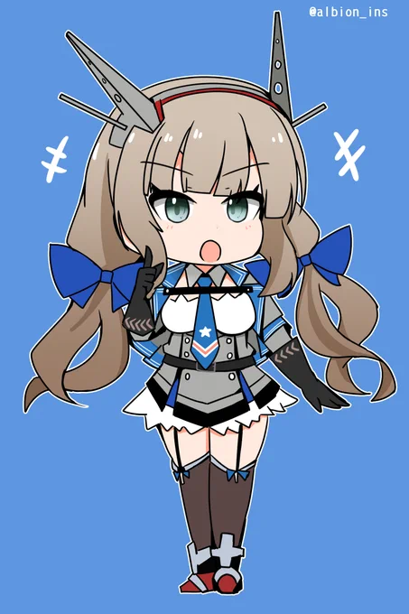 メリーランド_SDです!1h50m#艦これ版深夜の真剣お絵描き60分一本勝負 #艦これ版真剣お絵描き60分一本勝負_20250320 