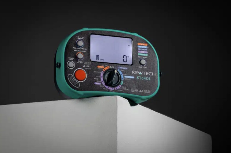 Meet the KT64DL Multifunction Tester – the UK's most compact MFT from <a href="/kewtechcorp/">Kewtech Corporation</a>! 🤯

📦 Now available for pre-order, while stocks last!:

✅ Fast, accurate electrical testing
✅ EV charge point &amp; SPD compatibility
✅ Portable

👉 Secure yours today: voltimum.co.uk/pa/article/kew…