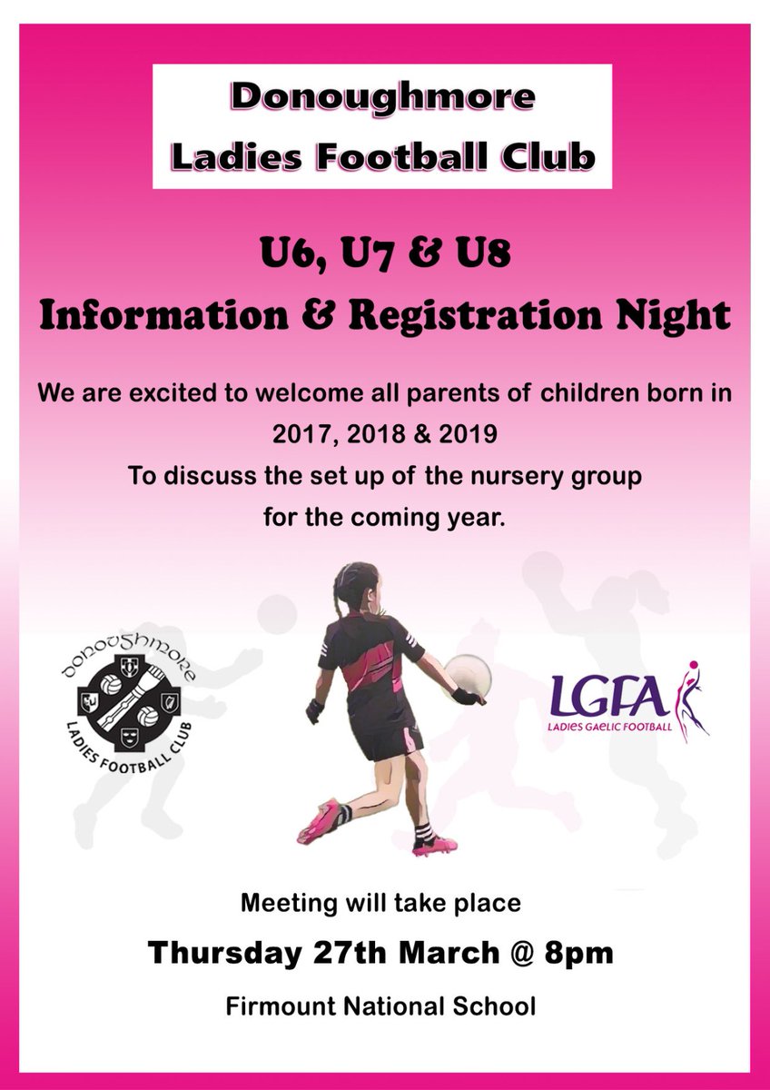 Donoughmore Ladies Football Club (@donoughmorelgfc) on Twitter photo 