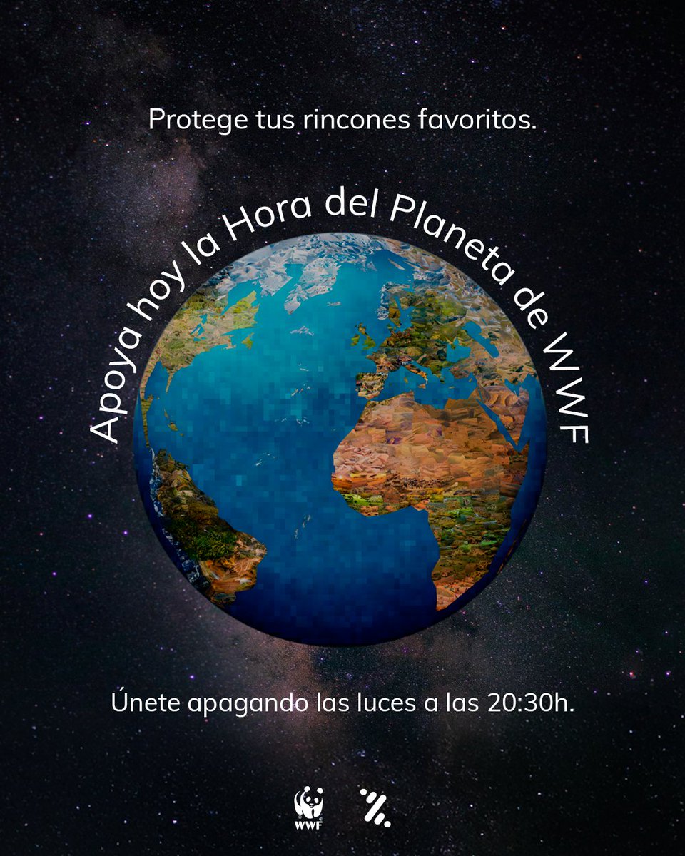 Bizum (@bizum_es) on Twitter photo Hoy, a las 20:30h, nos unimos a la #HoraDelPlaneta en colaboración con <a href="/WWFespana/">WWF España 🐼</a> 💡🌎 #MiRincónDelPlaneta Hoy, a las 20:30h, nos unimos a la #HoraDelPlaneta en colaboración con <a href="/WWFespana/">WWF España 🐼</a> 💡🌎 #MiRincónDelPlaneta