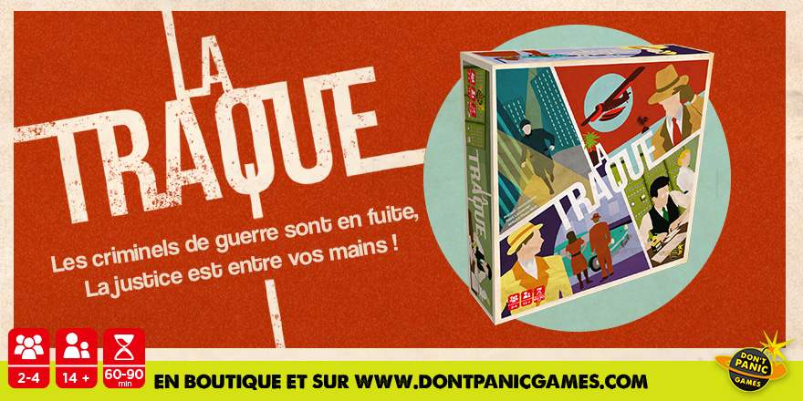 🕵️Préparez vos agents, la Traque est officiellement lancée !
🔍Collectez des indices et traquez vos cibles à travers le globe. Mais attention, chaque erreur peut vous faire perdre leur trace !
📍Disponible dès maintenant en boutique et sur dontpanicgames.com