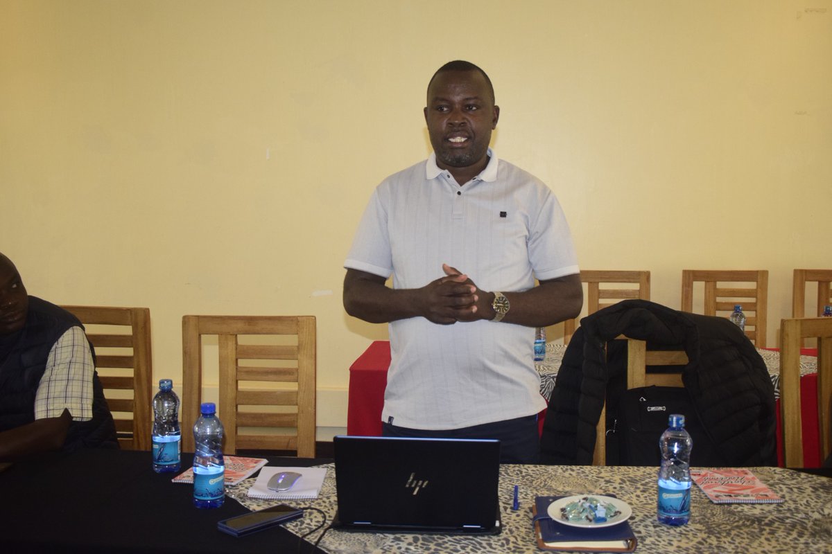 MachakosTourism's tweet photo. Today, Machakos County Tourism CO Mr. Stephen Mulei welcomed the PS State Department of Wildlife Ms Sylvia Museiya as well as COs from other counties to the ongoing COG quarterly meeting for County Chief Officers in Charge of Tourism and Wildlife at the Stoni Athi Resort. https://t.co/YUYYPMhjbd