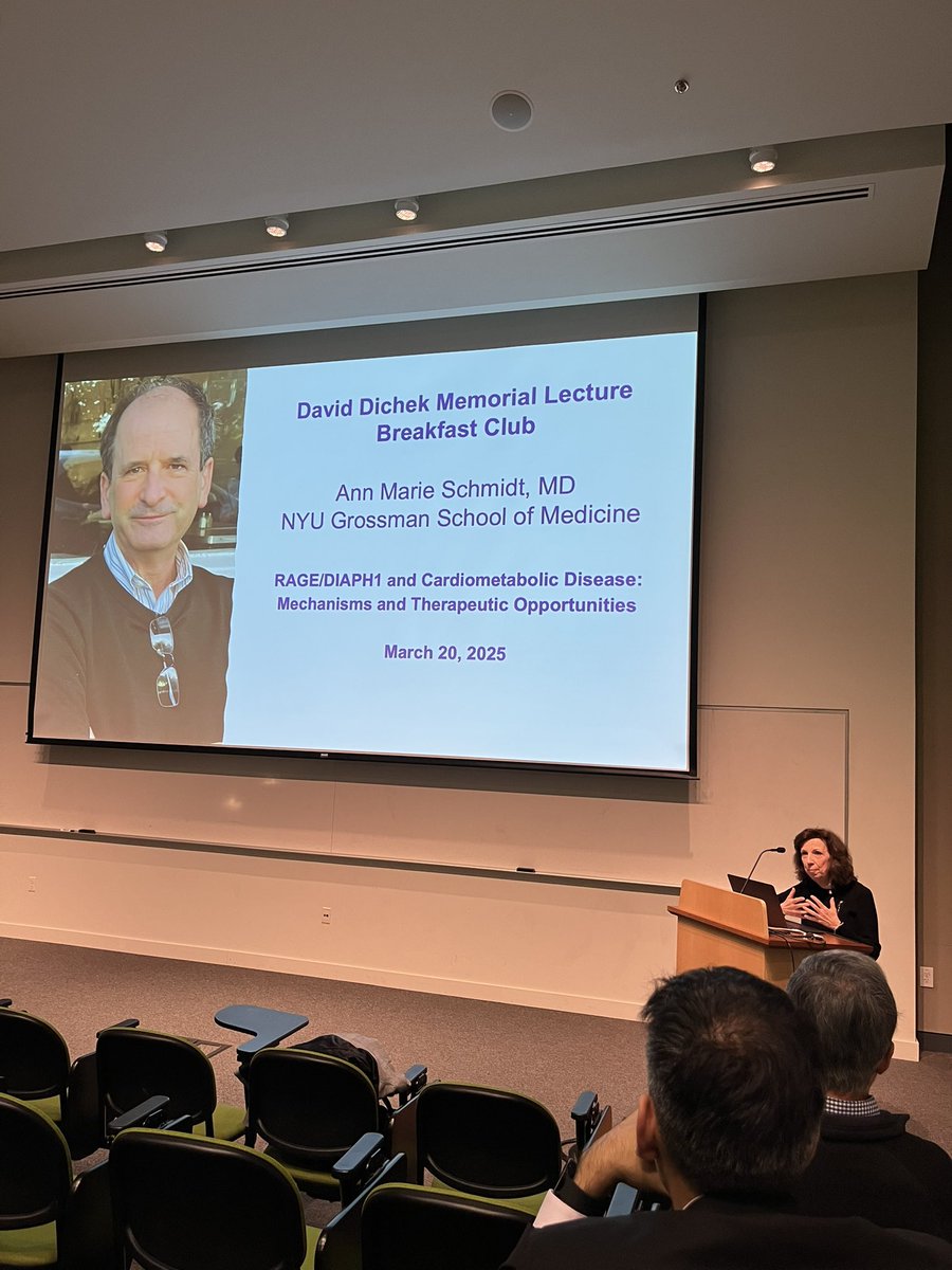 Silvia Marchiano (@silviamarchia) on Twitter photo The fantastic Dr. <a href="/AMSchmidt_NYU/">AnnMarieSchmidt_NYU</a> for today’s #breakfastclub distinguished lecture in memory of our wonderful mentor and colleague David Dichek. <a href="/uwmnewsroom/">UW Medicine Newsroom</a> <a href="/UWCardiology/">UW Cardiology</a> <a href="/uwmmc/">UW Mitochondria & Metabolism Center</a> <a href="/UW_CTMR/">UW Center for Translational Muscle Research</a> <a href="/UWISCRM/">ISCRM at UW</a> The fantastic Dr. <a href="/AMSchmidt_NYU/">AnnMarieSchmidt_NYU</a> for today’s #breakfastclub distinguished lecture in memory of our wonderful mentor and colleague David Dichek. <a href="/uwmnewsroom/">UW Medicine Newsroom</a> <a href="/UWCardiology/">UW Cardiology</a> <a href="/uwmmc/">UW Mitochondria & Metabolism Center</a> <a href="/UW_CTMR/">UW Center for Translational Muscle Research</a> <a href="/UWISCRM/">ISCRM at UW</a>
