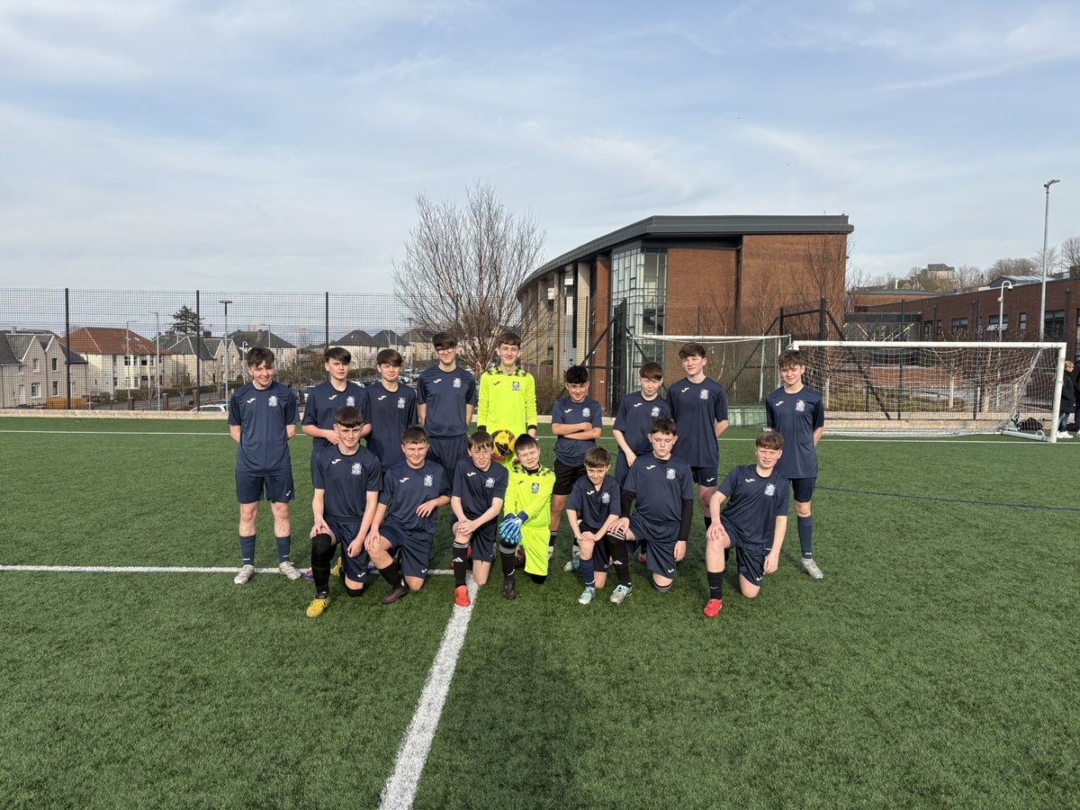 Our S1/2 and S3/4 boys involved in the Active Schools 7 Aside festival today ☀️⚽️