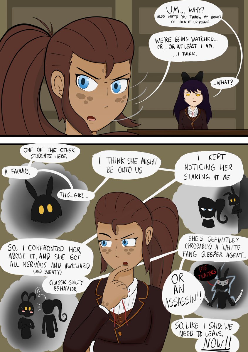 LongSeanAgain's tweet photo. What if Ilia Went to Beacon?

Turns out it just gives me an excuse to create more incessant Hop on Spots propaganda. #RWBY #RWBYfanart #IliaAmitola (1/2) https://t.co/4D6g41UjfM