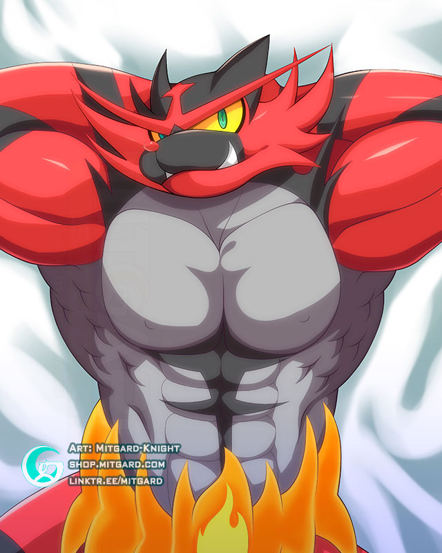 MitgardKnight's tweet photo. Incineroar is on fire for lots of reasons ✨🔥❤️‍🔥✨

#dakimakura #fanart  #husbandomaterial #Husbandoart #Mitgardknight #Mitgardstore #Incineroar #thickhusbando  #2dart
#pokemonfanart https://t.co/Qj7n3jqkIY
