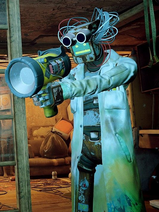 gogglesOTD's tweet photo. the goggles wearing character of the day is doc from stray! https://t.co/5kEGAfoUcf