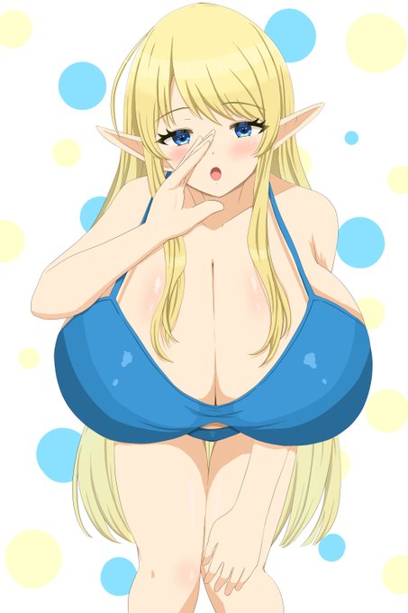 無自覚あざといエルフさんのひそひそ話 