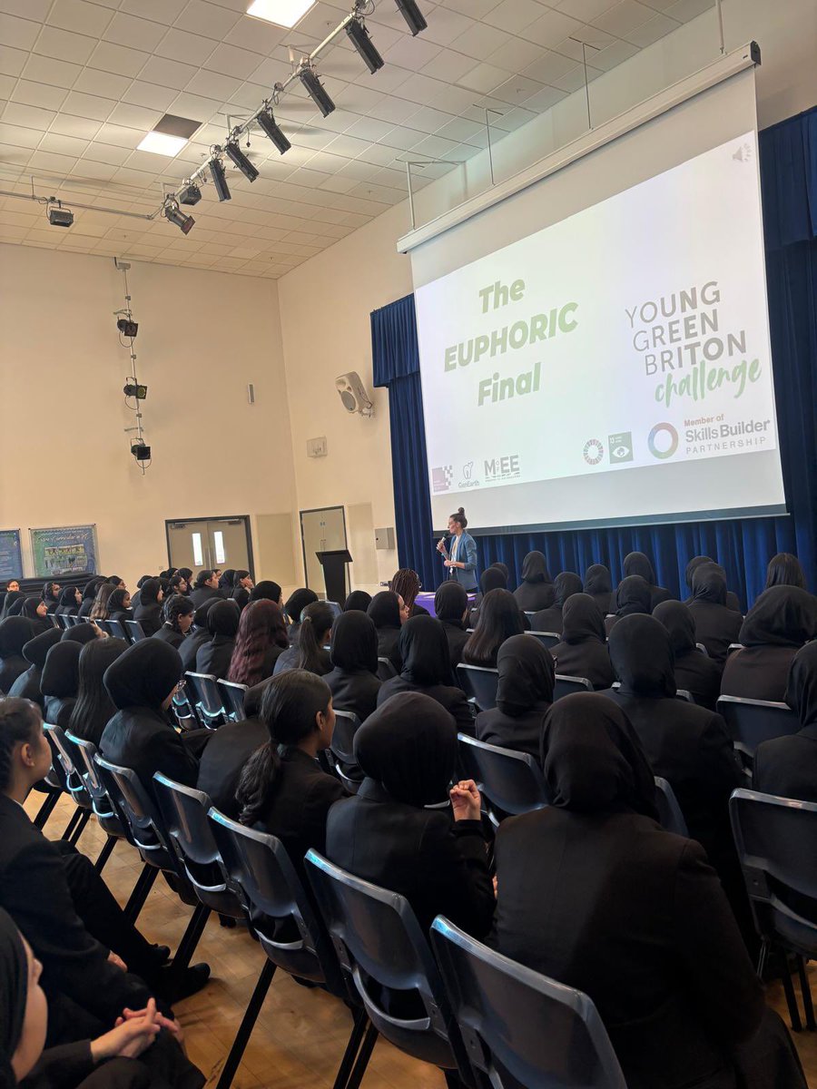 The <a href="/Challney_Girls/">Challney Girls</a> Final of the Young Green Briton Challenge took place today and wow 🤩- what incredible ideas and solutions by the bright, innovative and brave Year 9 students who presented to the whole year group and a team of judges!
Congratulations to 9I who took the win 🥇