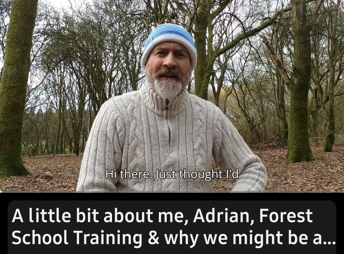 A little bit about me, Adrian, Forest School Training &amp; why we might be a good fit for your training

youtu.be/tp5uC1GcFbY?si…
