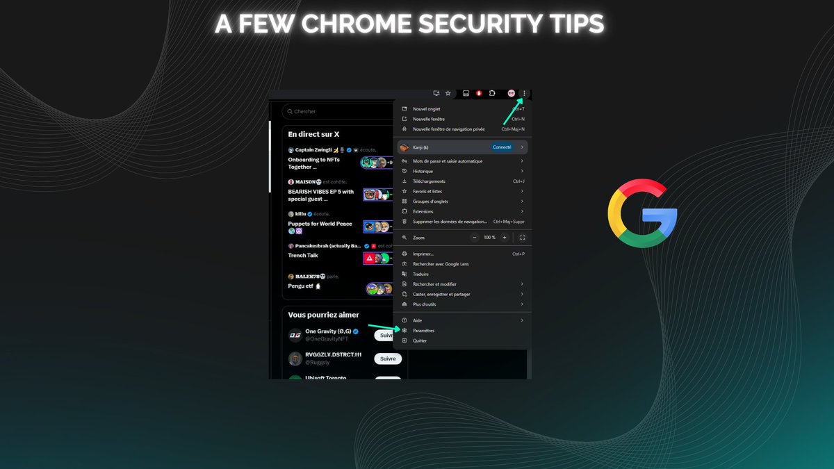 eth_kanji's tweet image. Regarding the recent hack that hit various web3 Builders.

Through social engineering this hacker managed to steal a lot of funds, regardless of who&apos;s sending you the link/software you still need to be careful. Here&apos;s quick tips and tricks you can use to stay safe if you&apos;re using…