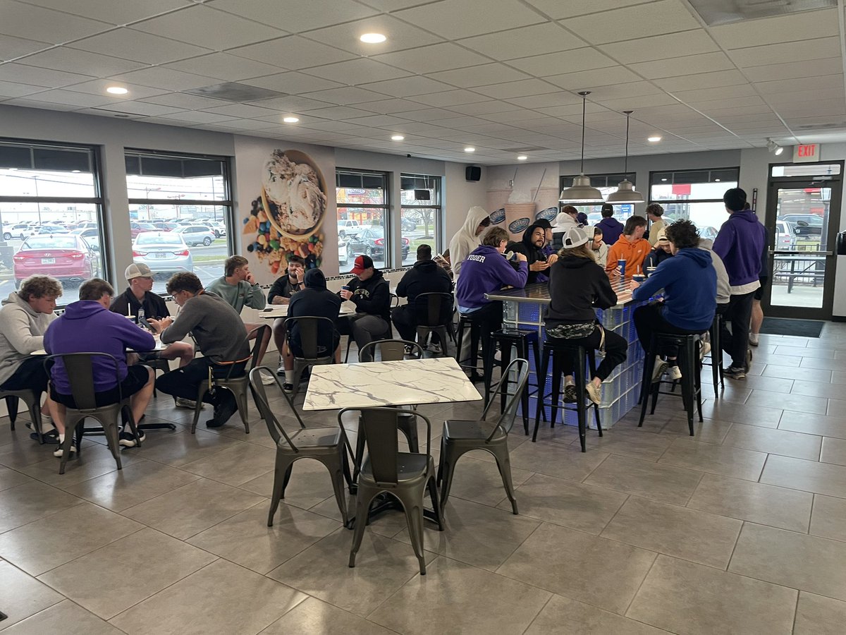 Defiance College Baseball (@deficollegebase) on Twitter photo Shutout Shakes at our favorite ice cream place <a href="/EricsIceCream/">Eric's Ice Cream</a>
Pitching staff recorded two shutouts (first one since 2019 and the first time with 2 in a season since 2018) this past week plus.
Rewarded the team with shakes!
#GoldStandard Shutout Shakes at our favorite ice cream place <a href="/EricsIceCream/">Eric's Ice Cream</a>
Pitching staff recorded two shutouts (first one since 2019 and the first time with 2 in a season since 2018) this past week plus.
Rewarded the team with shakes!
#GoldStandard