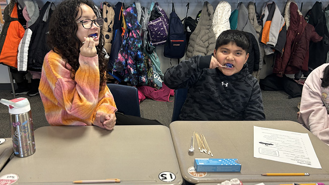 EagleCrestNHA's tweet photo. Eagle Crest Charter Academy fourth graders explored dental hygiene and careers! Careerline Tech Center students shared tips on healthy habits and smart food choices. Learn more: https://t.co/rYb1N9zjtc
#EagleCrestEagles #EagleCrestCharter #MichiganCharter https://t.co/MXDMuNlIJI