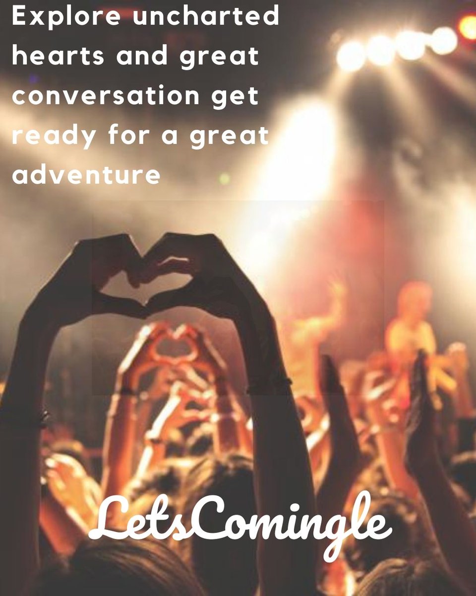 LetsCoMingle's tweet image. Step into the unknown, spark unforgettable conversations, and embrace a new adventure!💖🌟Love, laughter and connections await are you ready?🔥♥️ #LetsComingle

#LetsComingle #DatingRedefined #MeetNewPeople #SocialConnections #LiveYourBestLife #NightLife #GoodVibes