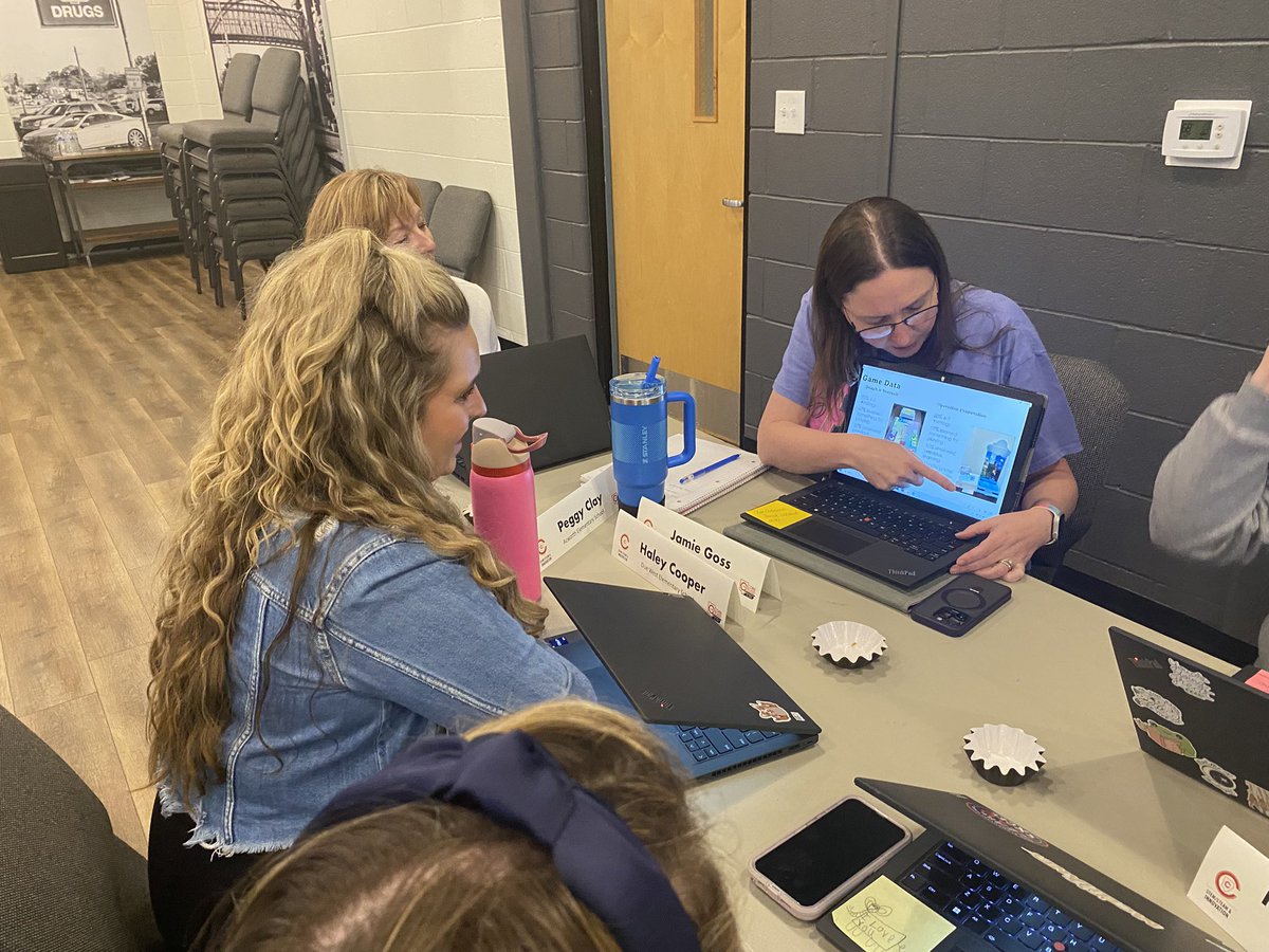 STEMcobb's tweet image. The #STEMCobb #CTLA25 cohort wrapped up our last meeting together with a team building exercise coding @Sphero indi robots and sharing Impact Projects. Lots of reflection and connections made! @CobbPLearning