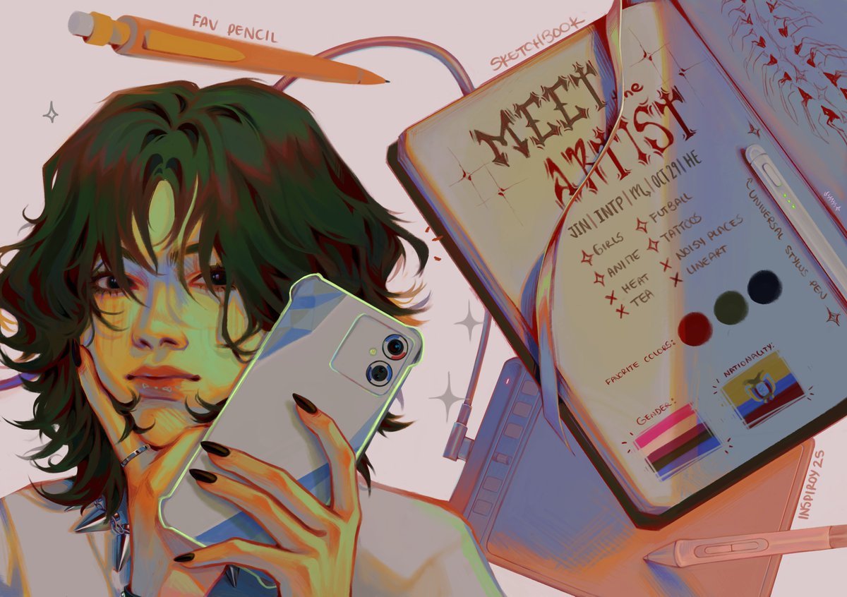 I've had this since last year and just finished it yesterday lol

#meettheartist #inspiroy2s