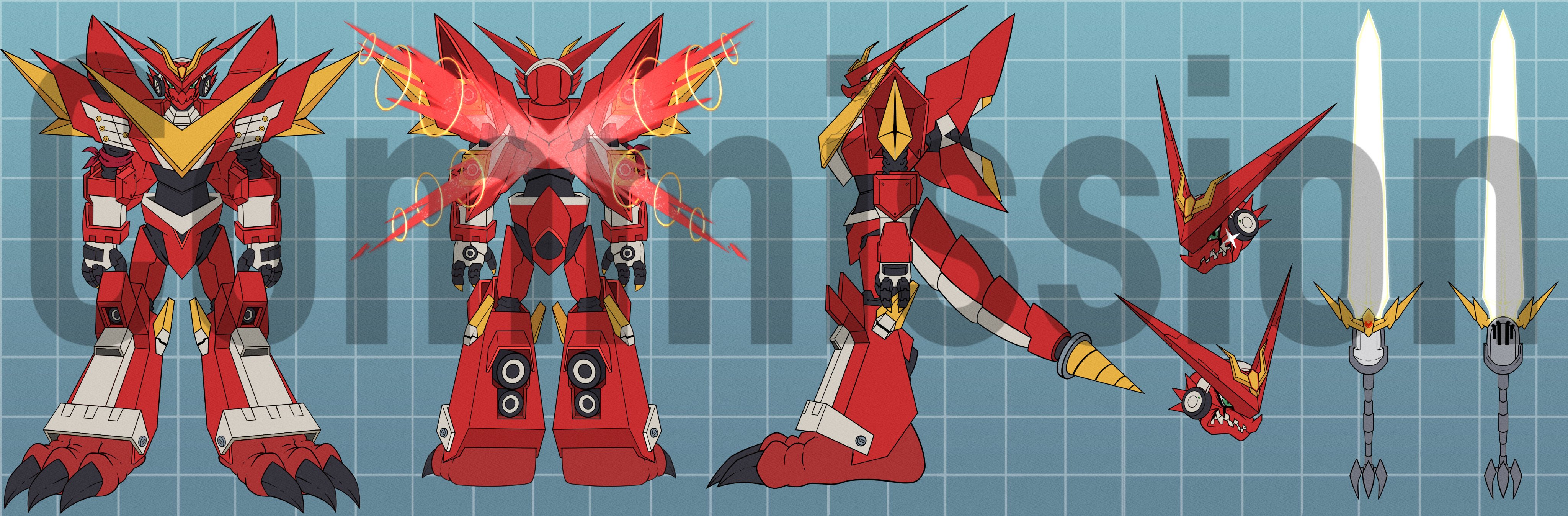 シャウト ランス、シーフローア アロー、D-CLAW カミシモ
