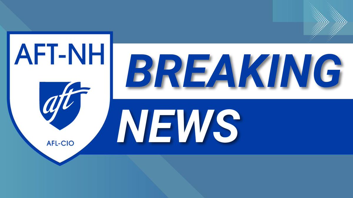 President Trump just signed an order dismantling the US Department of Education. Please read AFT-NH President Deb Howes' statement here: nh.aft.org/news/statement…  <a href="/AFTunion/">AFT</a>