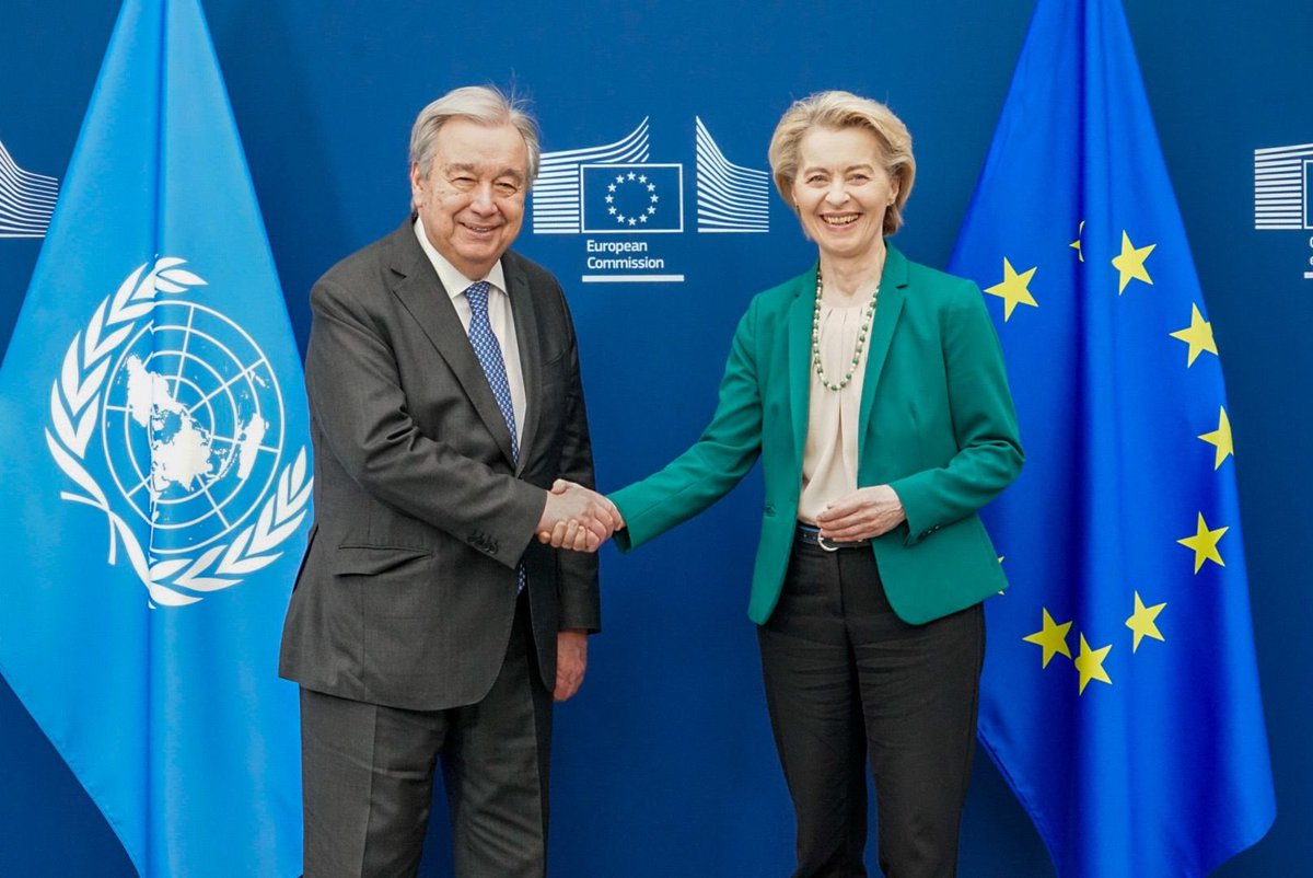 António Guterres tweet media