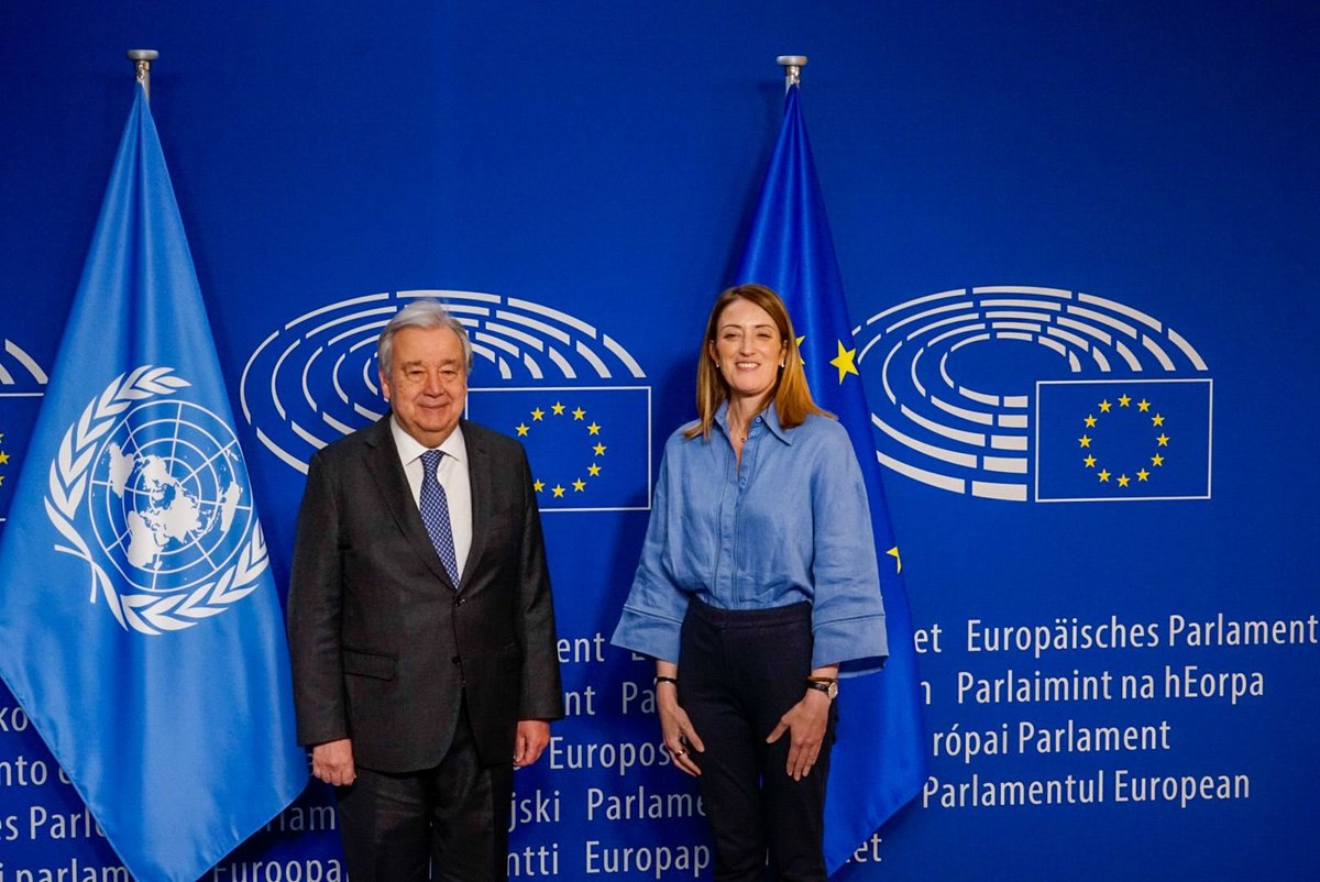 António Guterres tweet media