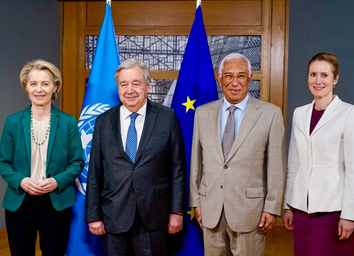 António Guterres tweet media