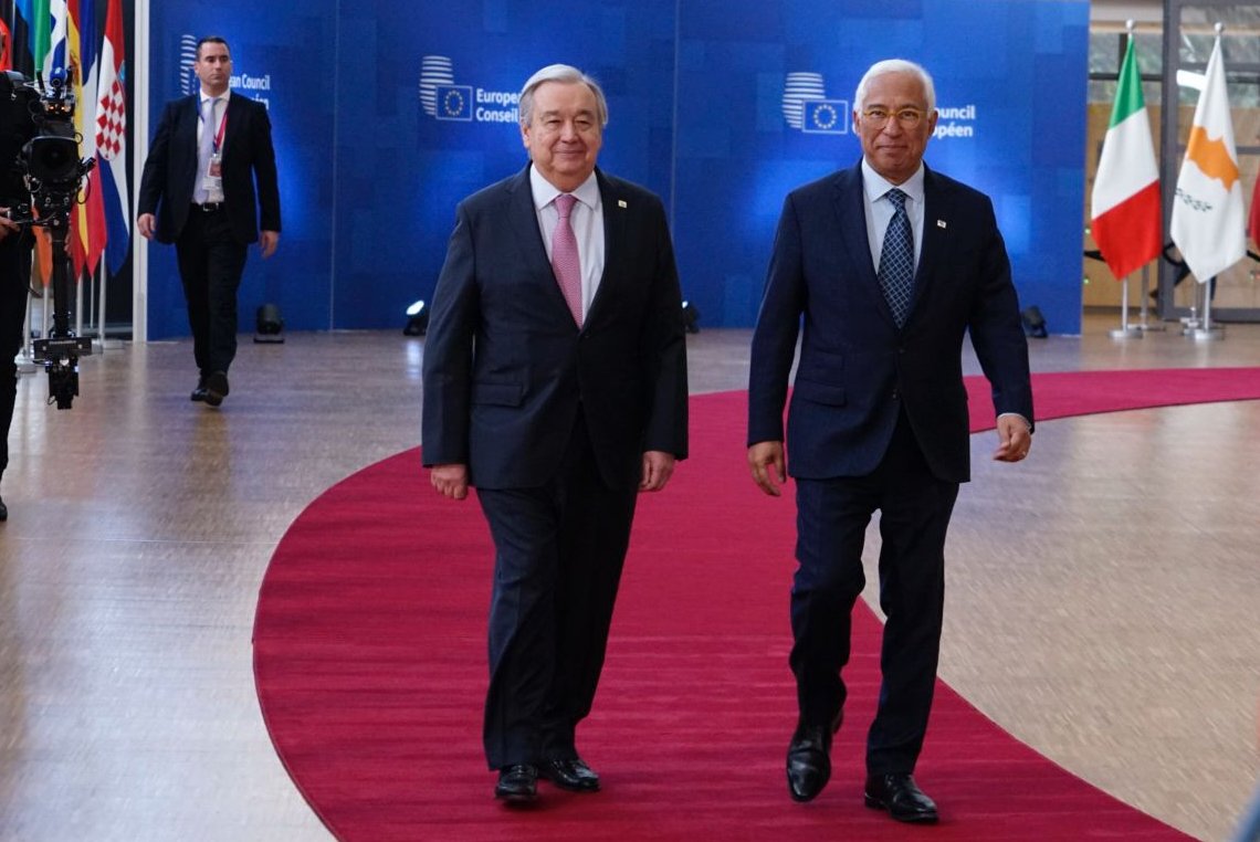 António Guterres tweet media