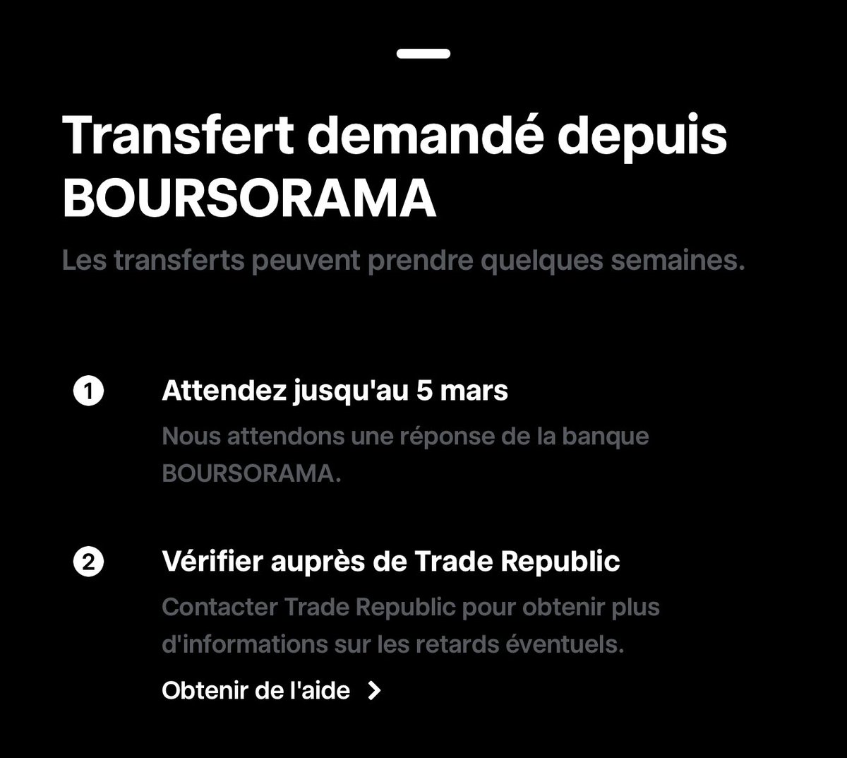 AnthonyPiresG's tweet photo. @vincent_ard y a-t-il des news pour les délais de transfert de PEA? Rien ne semble bouger. Pourtant j’ai vendu toutes mes lignes avant la demande. https://t.co/HLTl6eISYd