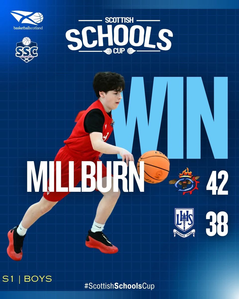 Larbert Basketball (@lhs_sob) on Twitter photo ๐Scottish Schools Cup Final๐
After great run, unfortunately our S1 boys missed out on lifting the cup after it being an extremely close game with only 1 point in it with 30 seconds to play ๐ซฃ
They did themselves & <a href="/LarbertHigh/">Larbert High School</a> proud this afternoon ๐ ๐Scottish Schools Cup Final๐
After great run, unfortunately our S1 boys missed out on lifting the cup after it being an extremely close game with only 1 point in it with 30 seconds to play ๐ซฃ
They did themselves & <a href="/LarbertHigh/">Larbert High School</a> proud this afternoon ๐