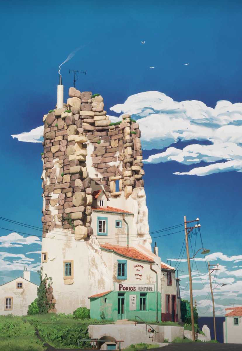 yozoart_'s tweet image. I made some cool stuff at school 

Original artwork by @Alariko_ 🫶

#3dart #gamedeveloper #UnrealEngine5