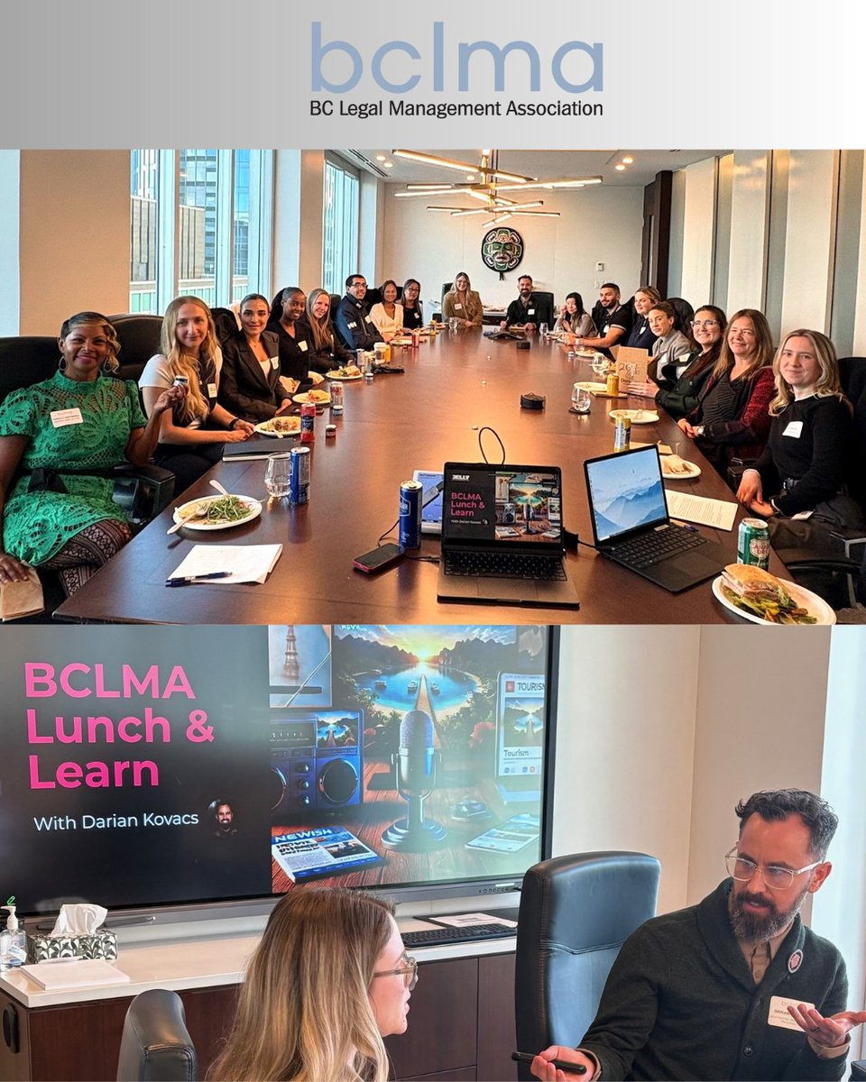 BCLMA's tweet image. Thanks to those who came out on March 13 at the office of MLT Aikins. It was an engaging and insightful session with Darian Kovacs, founder of Jelly Digital Marketing &amp;amp; PR Agency. We look forward to seeing you at the next marketing event on May 29. bclma.org.