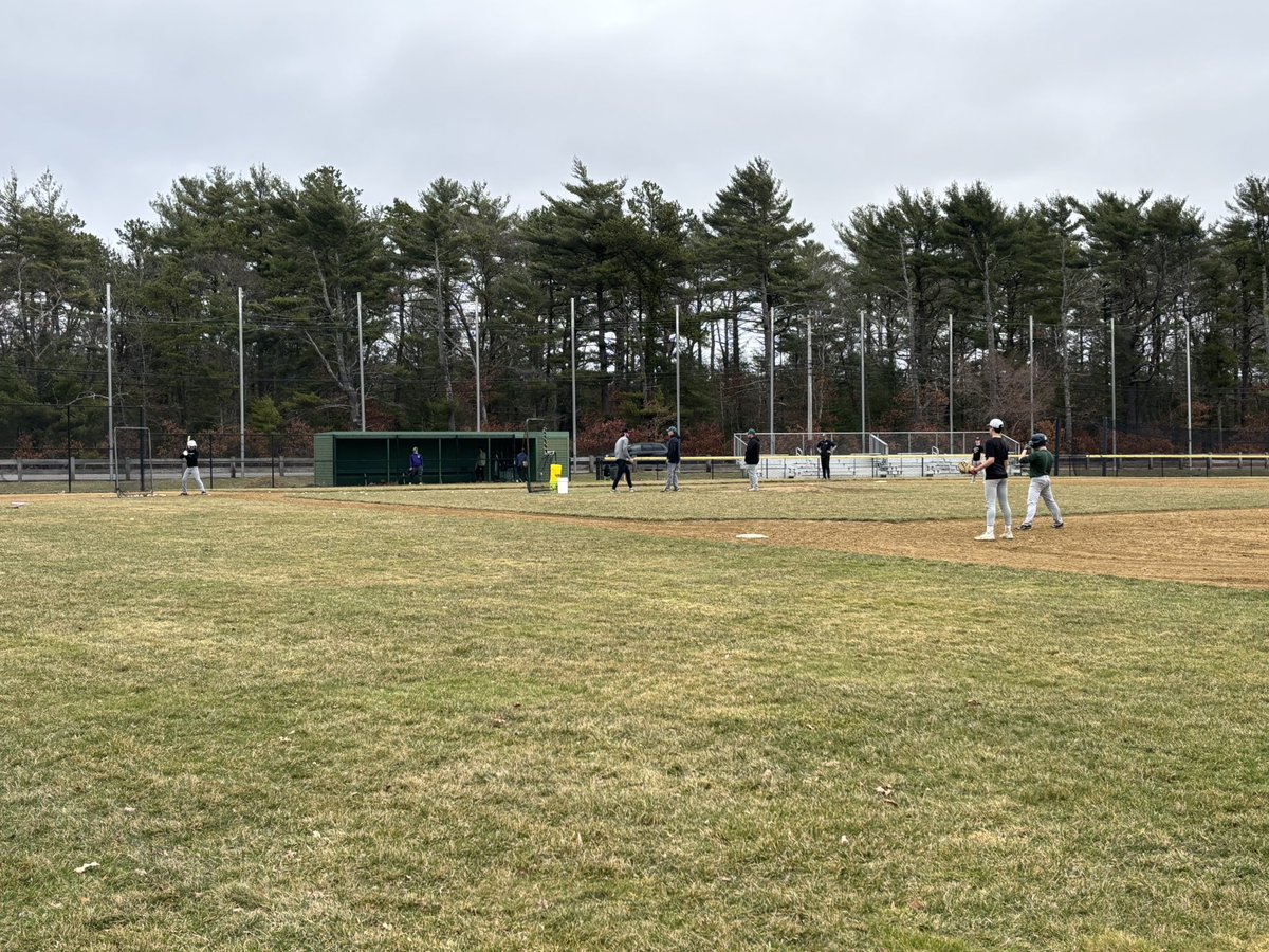 Great to see all of our spring teams putting in the work OUTSIDE!
