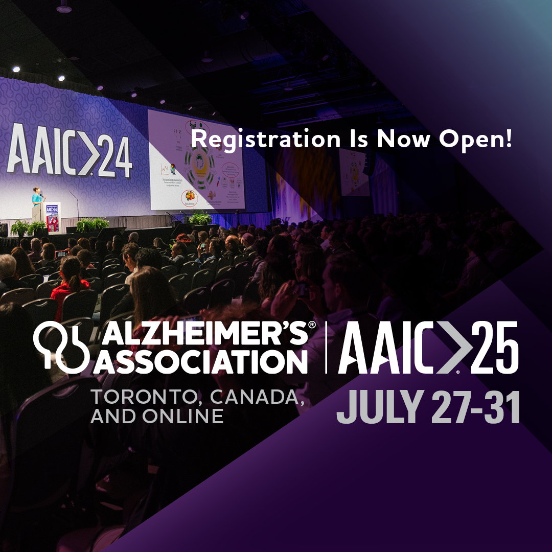 Be a part of #AAIC25, the largest international forum to advance dementia science and clinical practice. Early-bird registration rates for this must-attend global event are available until May 16! Register today to save: alz.org/aaic.