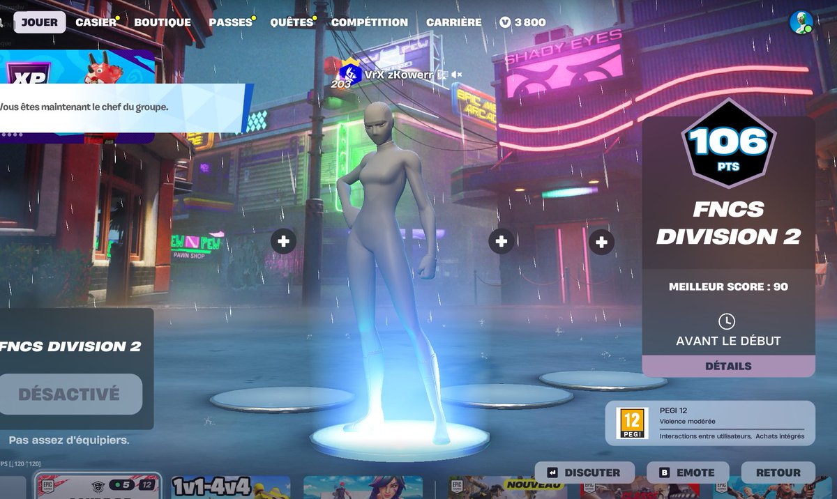 PAS D"IGL FOCUS FOR NEXT