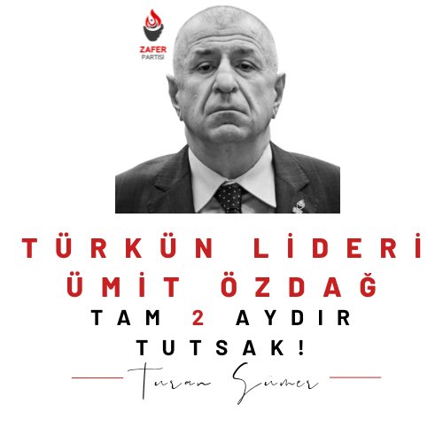 ATuranSumer's tweet photo. ÜMİT ÖZDAĞ BUGÜN İTİBARİYLE TAM 2 AYDIR TUTSAK!

SORUYORUZ #İddianameNerede ❓ https://t.co/3JWFPzGgox