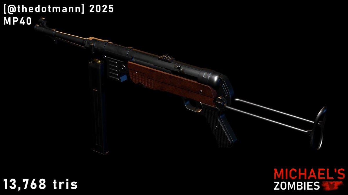 MP40 #robloxdev #robloxart #roblox #blender3d