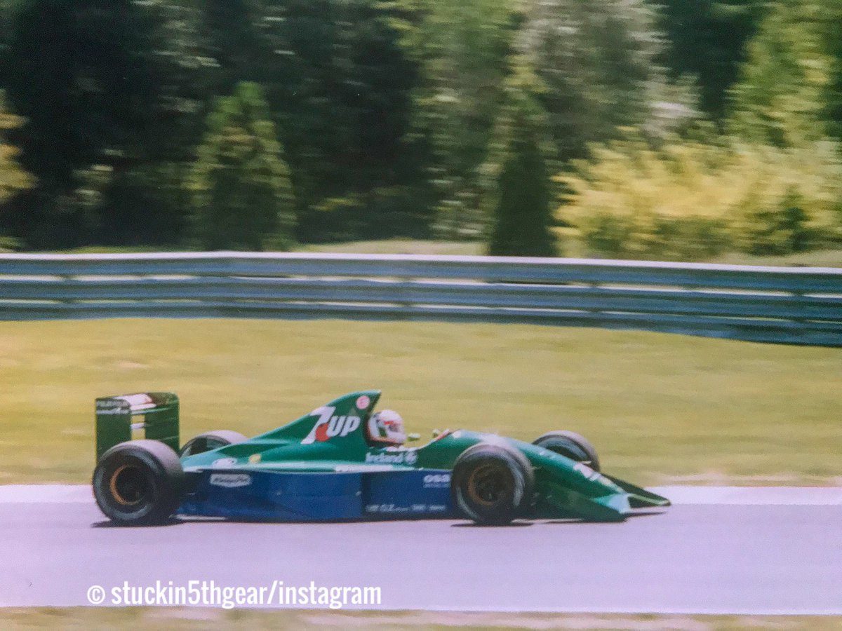 cheesy_poofs's tweet photo. @UnracedF1 Here’s Andrea De Cesaris during practice for the 1991 Canadian GP
#jordan191 #jordangp #f1 #retrof1 https://t.co/PTXbUkQhvb