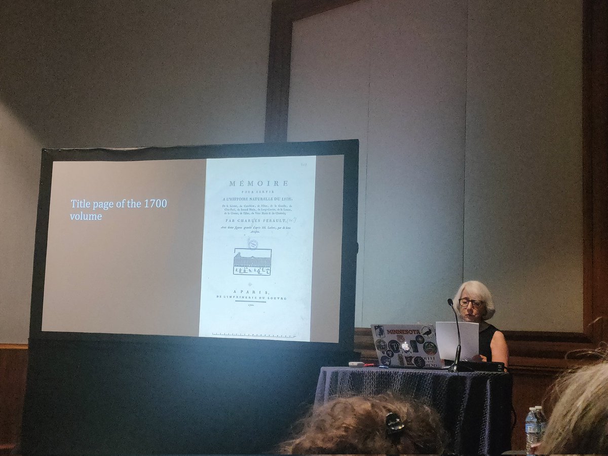 FabrizioBaldas6's tweet photo. Anita Guerrini on the Mystery of Charles Perrault now at @RSAorg #RSA25 #RSABoston25 https://t.co/hCSi0llFuo