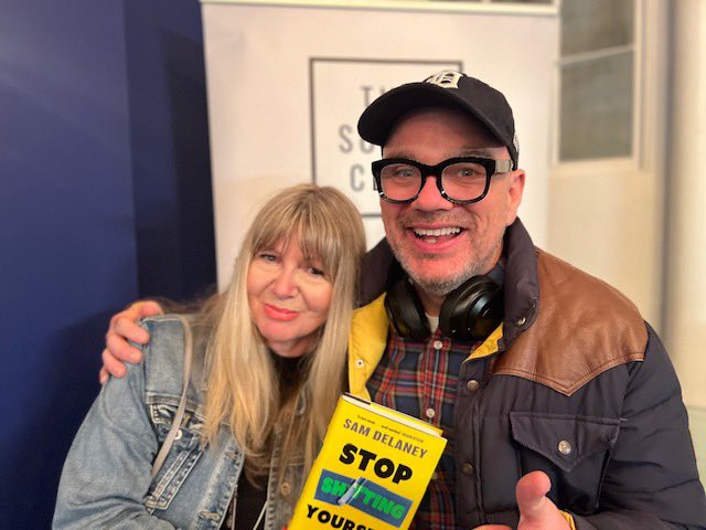 Great to chat to <a href="/SamDelaney85/">Sam Delaney</a> <a href="/joinclubsoda/">Club Soda</a>  #thesoberclub