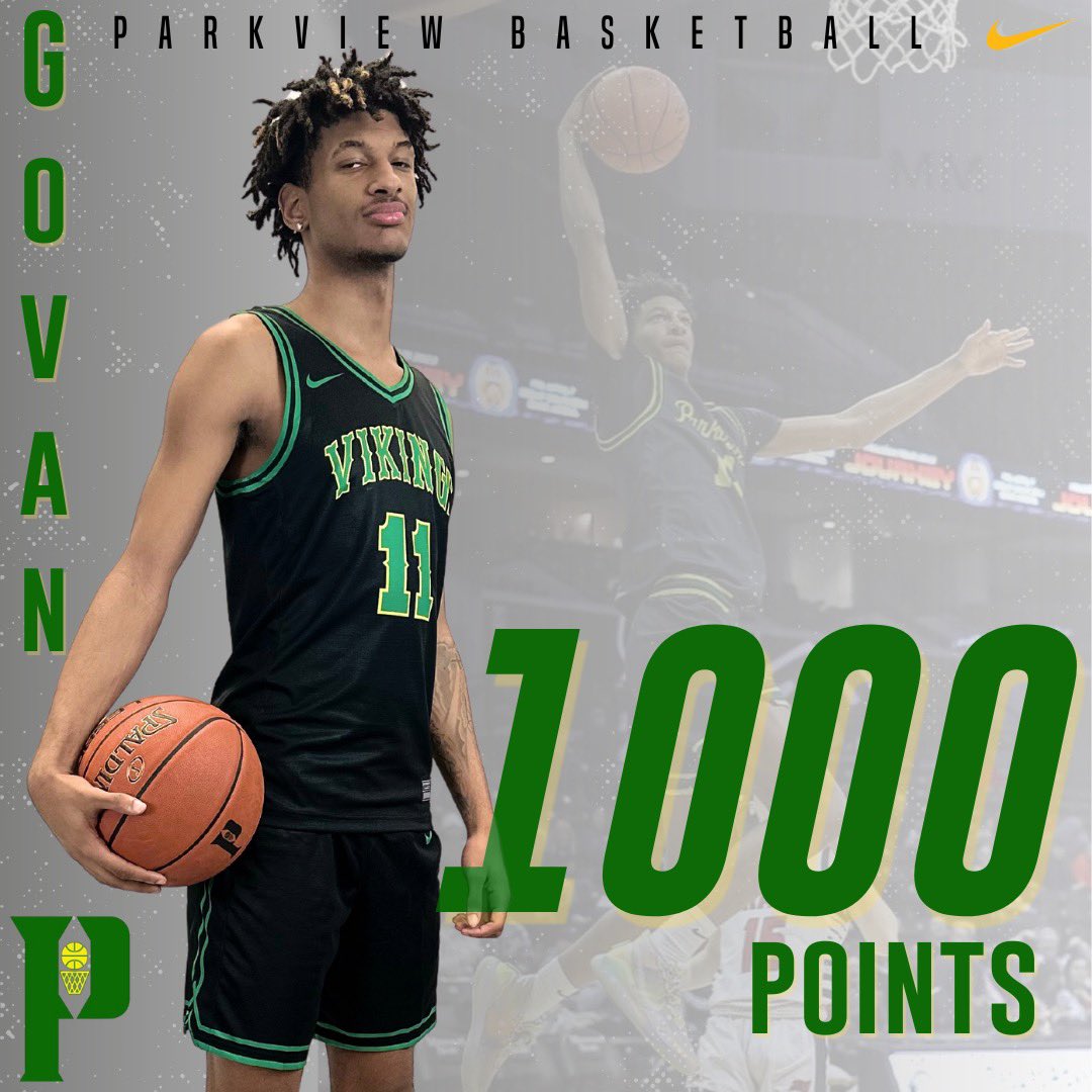 Want to give a special S/O to <a href="/dassiahgreen/">Dassiah Green</a> and <a href="/EliasGovan11/">Elias Govan</a> for going over a 1,000 career points today in their final high school game.  Could not be more proud of these guys and what they have accomplished.