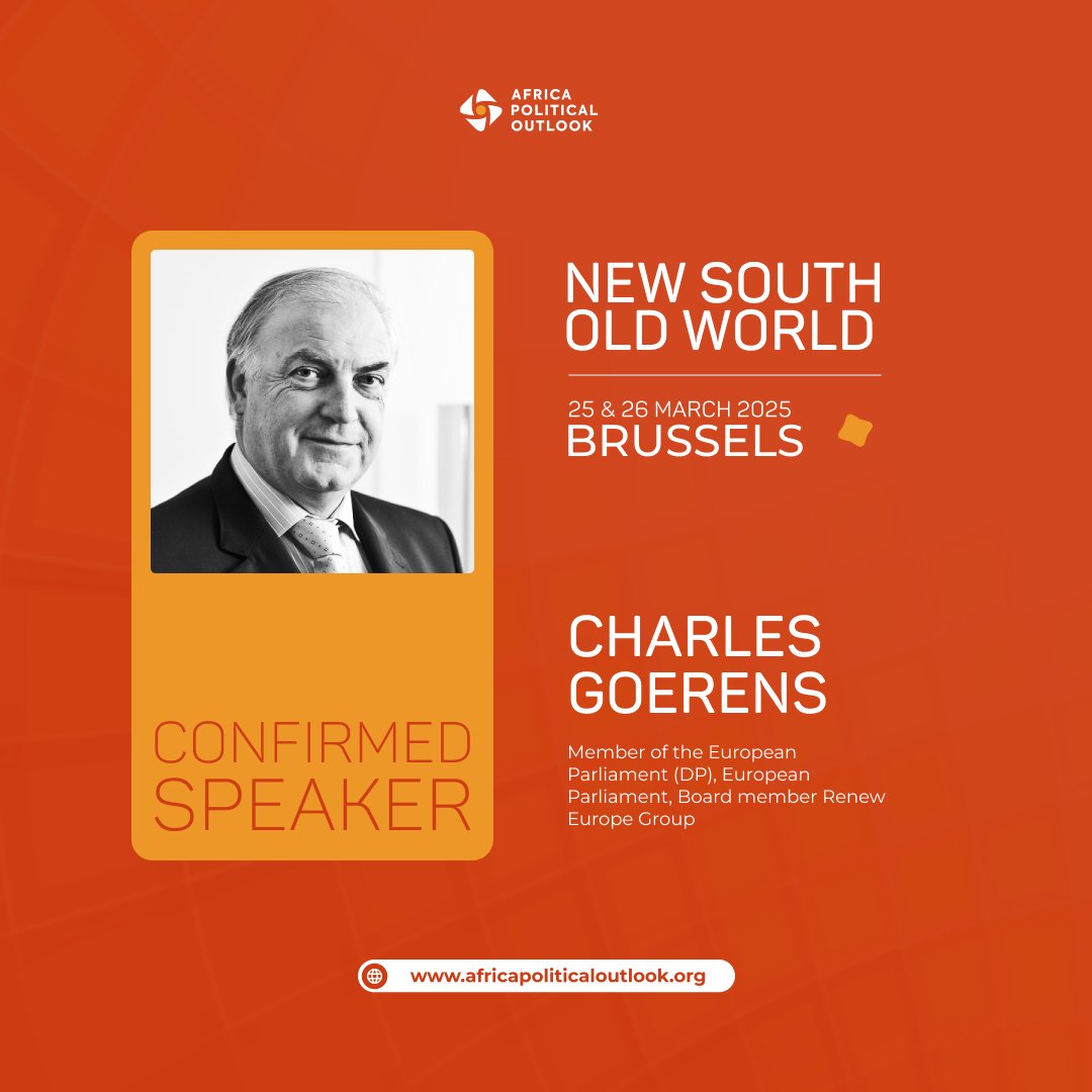 Africa Political Outlook (@apo2025_) on Twitter photo đȘđș <a href="/CharlesGoerens/">Charles Goerens</a> , MEP & Renew Europe Board Member, joins #APO2025 to discuss governance, policy, and EU-Africa relations.
đ Brussels | đ
March 25-26
đ Register: africapoliticaloutlook.org/sinscrire/
#APOSpeaker #EuropeAfrica #Governance #Leadership đȘđș <a href="/CharlesGoerens/">Charles Goerens</a> , MEP & Renew Europe Board Member, joins #APO2025 to discuss governance, policy, and EU-Africa relations.
đ Brussels | đ
March 25-26
đ Register: africapoliticaloutlook.org/sinscrire/
#APOSpeaker #EuropeAfrica #Governance #Leadership