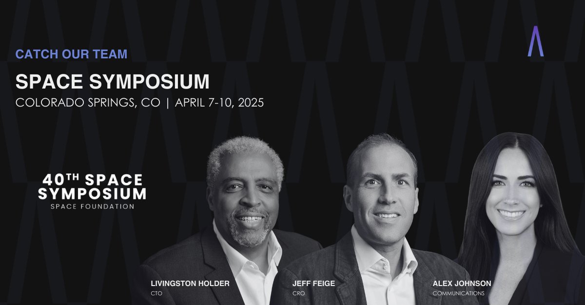 Catch the Radian team at #SpaceSymposium in Colorado Springs in a few weeks! Email info@radianaerospace.com to schedule some time to chat with us.