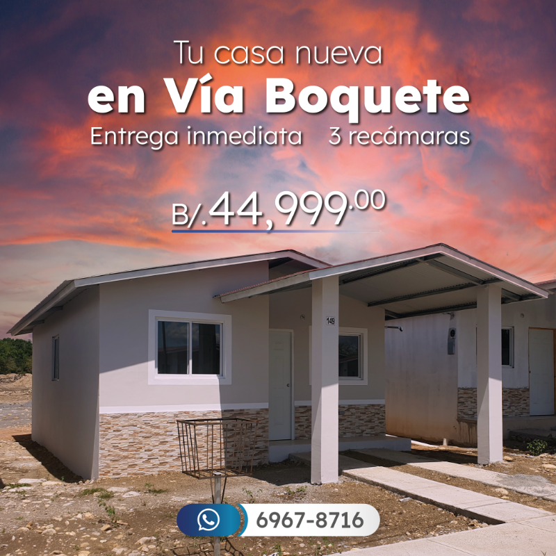 alpengrupo's tweet photo. 𝗖𝗮𝘀𝗮 𝗻𝘂𝗲𝘃𝗮 y propia con bono mivi. Últimas unidades desde $44,999 colindante a la vía Boquete. 3 recámaras y 240 m2 de terreno. #Chiriquí #Boquete #Dolega 6967-8716