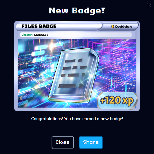 lizzz_3_7's tweet image. Here comes the end of the Python course! This was amazing!🌷
I started by importing The Zen of Python, and then replying to my letter that I got back, which made me so happy!😊💌 (It's down below). Thank you so much, @codedex_io, for expanding my horizons!🩷
#CodedexZenOfPython