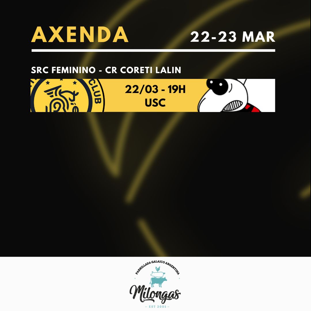 Santiago Rugby Club (@rugbysantiago) on Twitter photo Axenda da fin de semana!!!
Volta das semifinais. <a href="/RugbyLalin/">Clube Rugby Coreti Lalin</a> visítanos este sábado para un gran encontro.
#santiagoquererugby 🖤💛 Axenda da fin de semana!!!
Volta das semifinais. <a href="/RugbyLalin/">Clube Rugby Coreti Lalin</a> visítanos este sábado para un gran encontro.
#santiagoquererugby 🖤💛